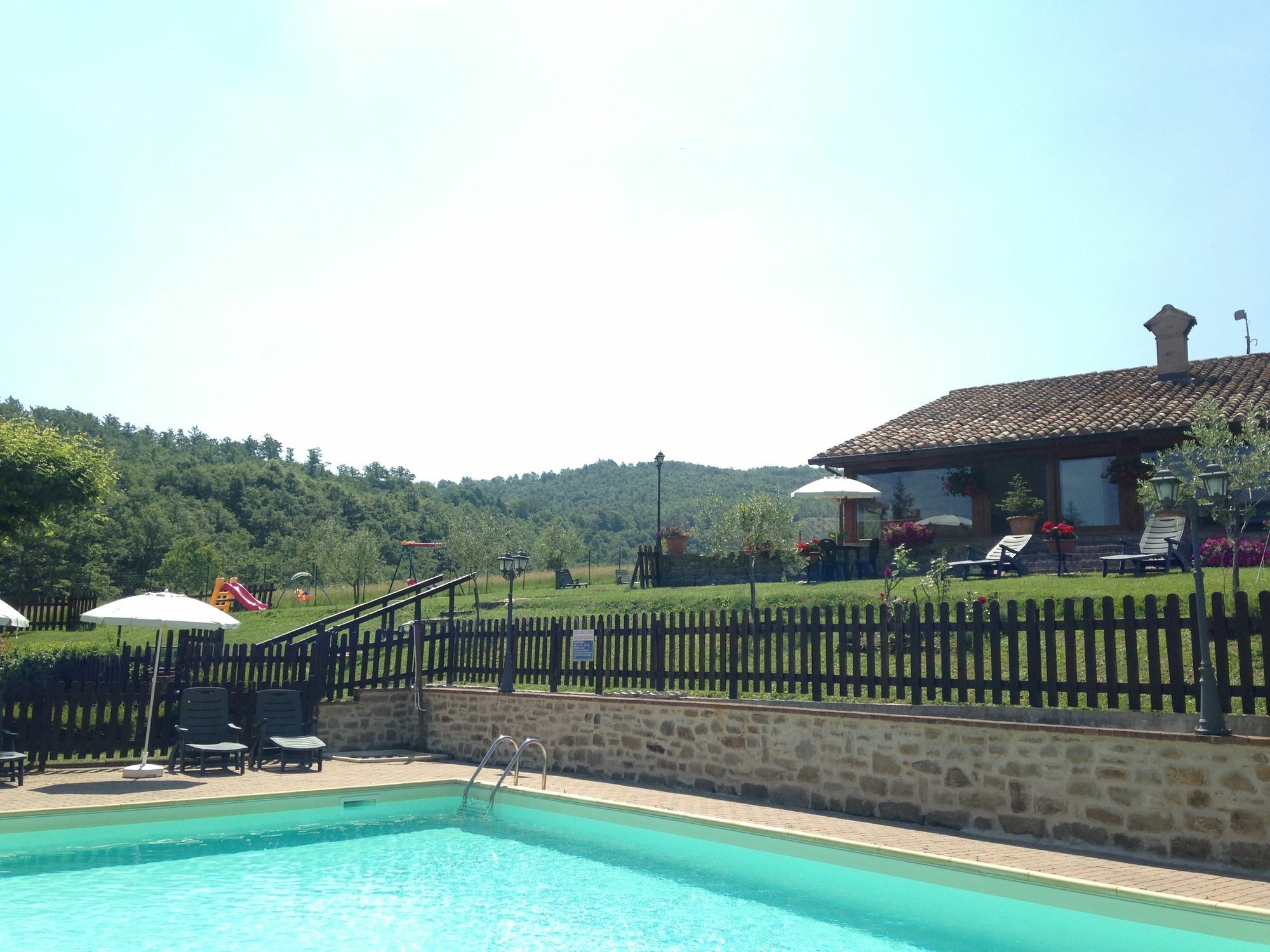 Agriturismo Ponte Di Riocchio Gubbio Exteriör bild